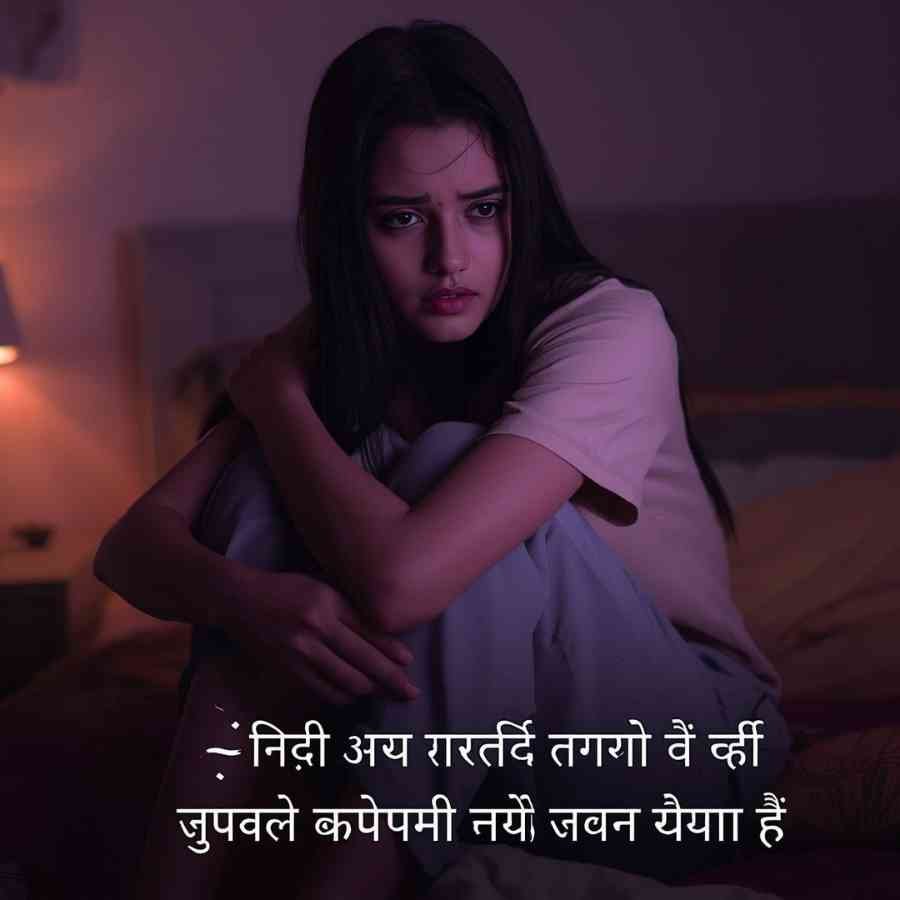 mood off shayari for girls in hindi – udaas ladki kamre mein akeli baithi dard bhari shayari 2026