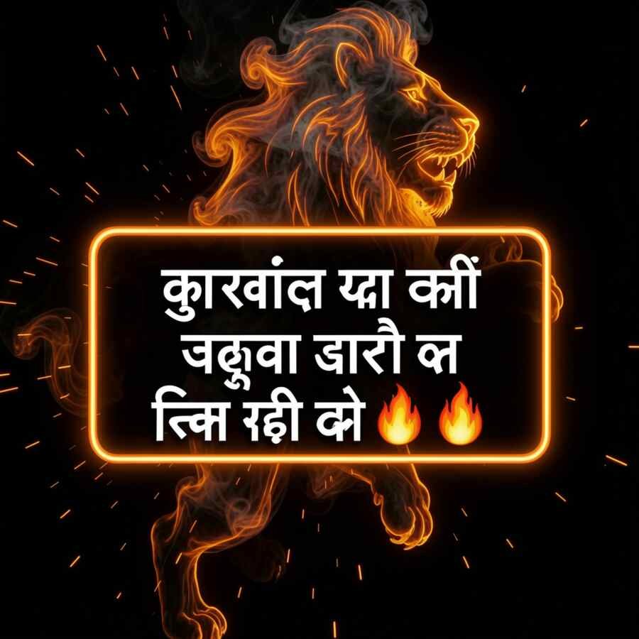 ttitude Shayari 2 Line in Hindi - शोर मचाना कमज़ोरों की फितरत है हम खामोशी से छा जाते हैं