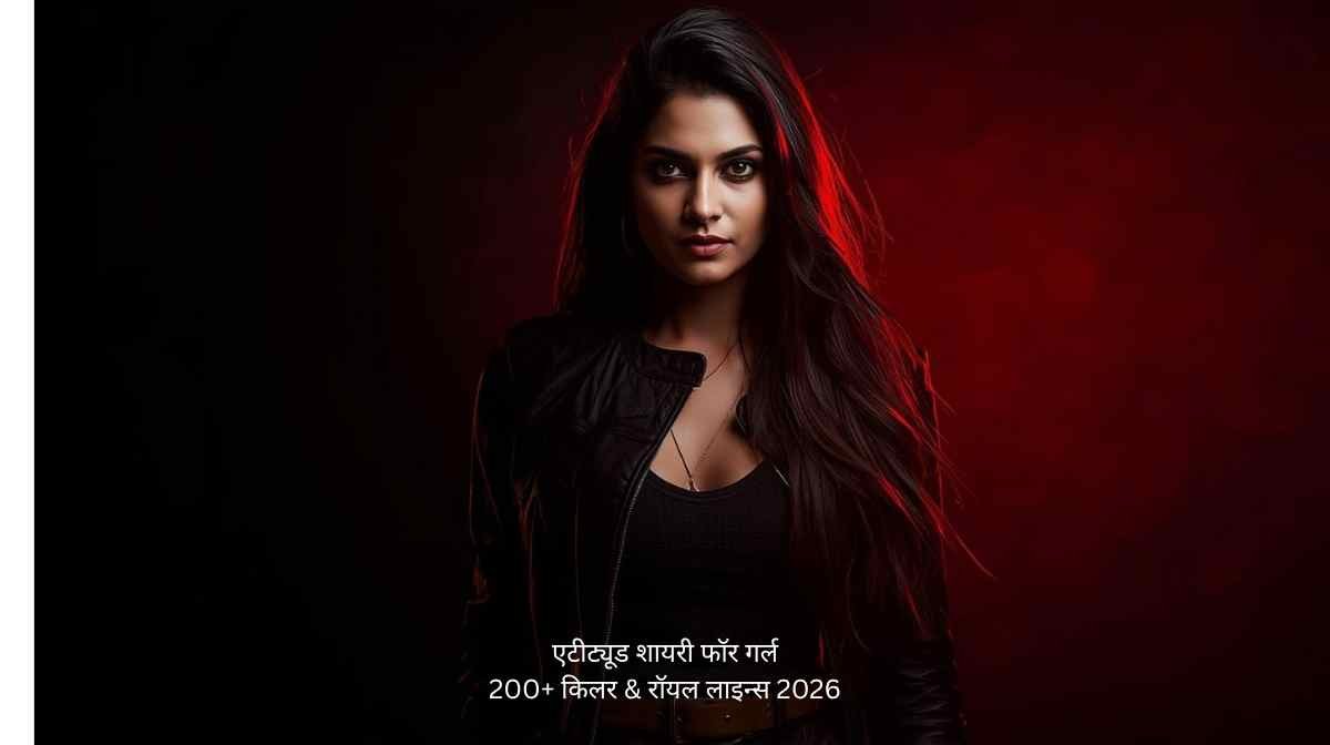 Attitude Shayari for Girl in Hindi 2026