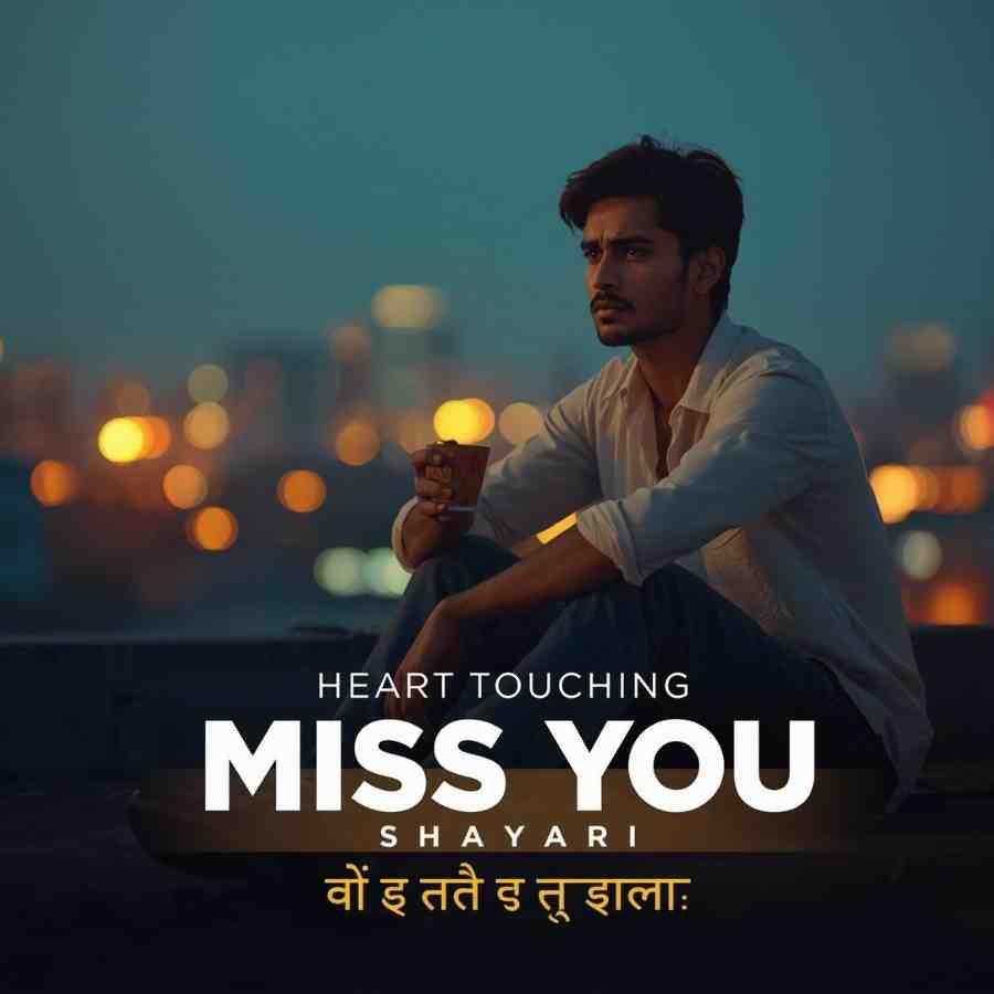 </div></article><div class= heart touching miss you shayari hindi — lonely Indian man rooftop dusk city — दिल छू लेने वाली मिस यू शायरी 2026