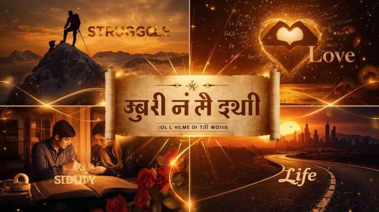 Motivational Shayari in Hindi — struggle, love, study aur life ke liye प्रेरक शायरी